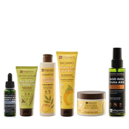 Oily hair - Purifying routine