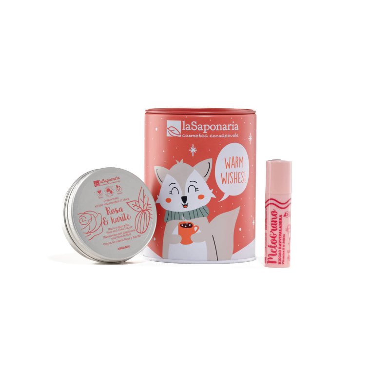 Arctic Fox Piggy Bank - Hand and Lip Kit