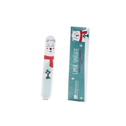 2-in-1 Nail File - Polar Bear