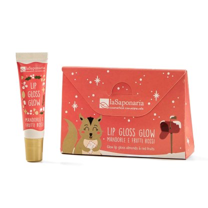 Glow Lip gloss - Almonds and Red Berries